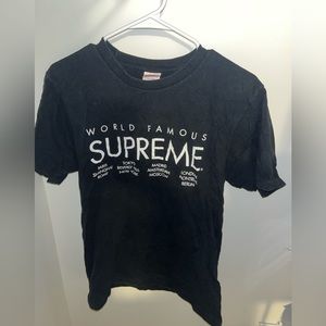 Supreme SS15 World Famous T-Shirt